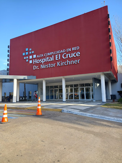 Edificio del Hospital de Alta Complejidad en Red El Cruce, ubicado en Florencio Varela.